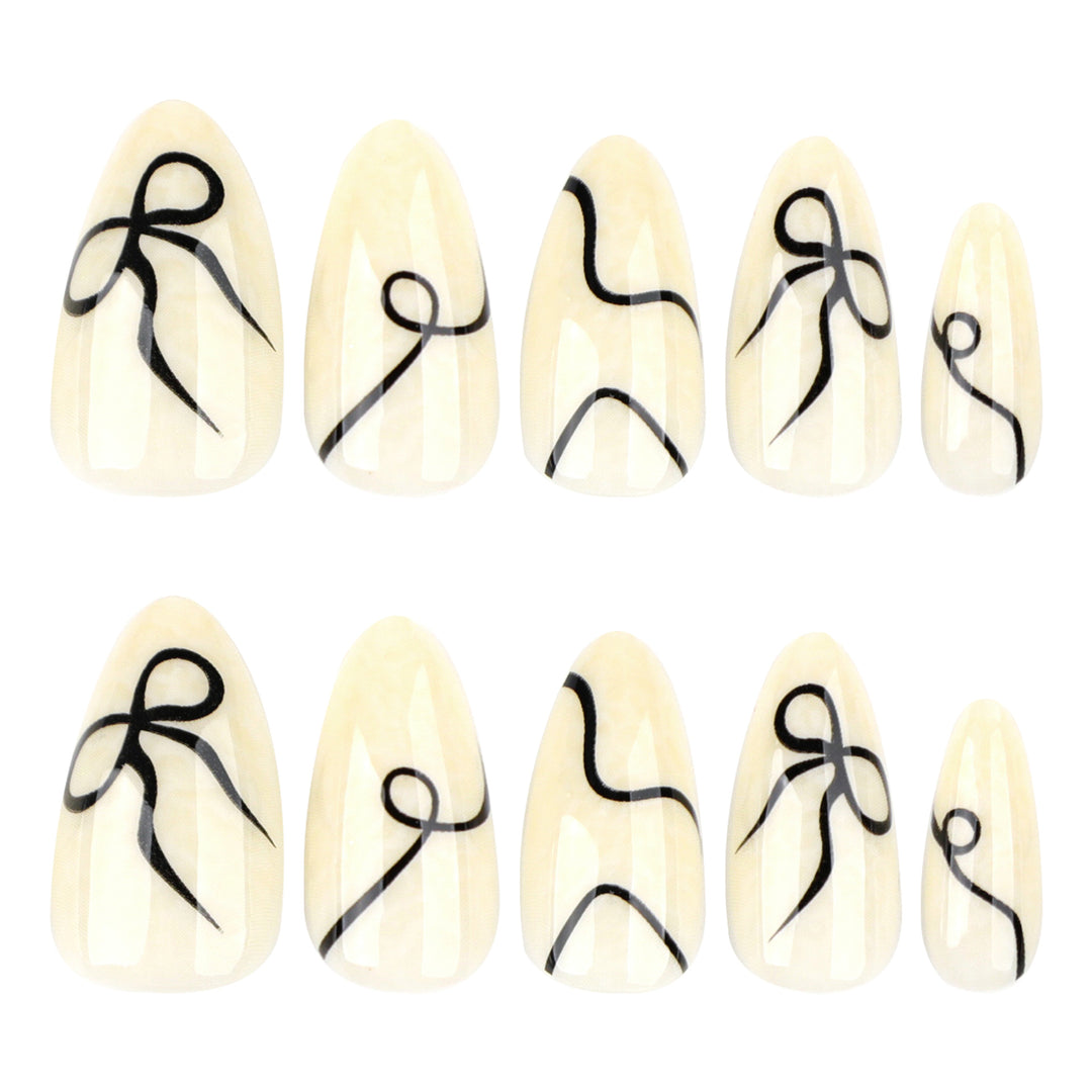 Artful stiletto nails with elegant design and creative details Bowlift