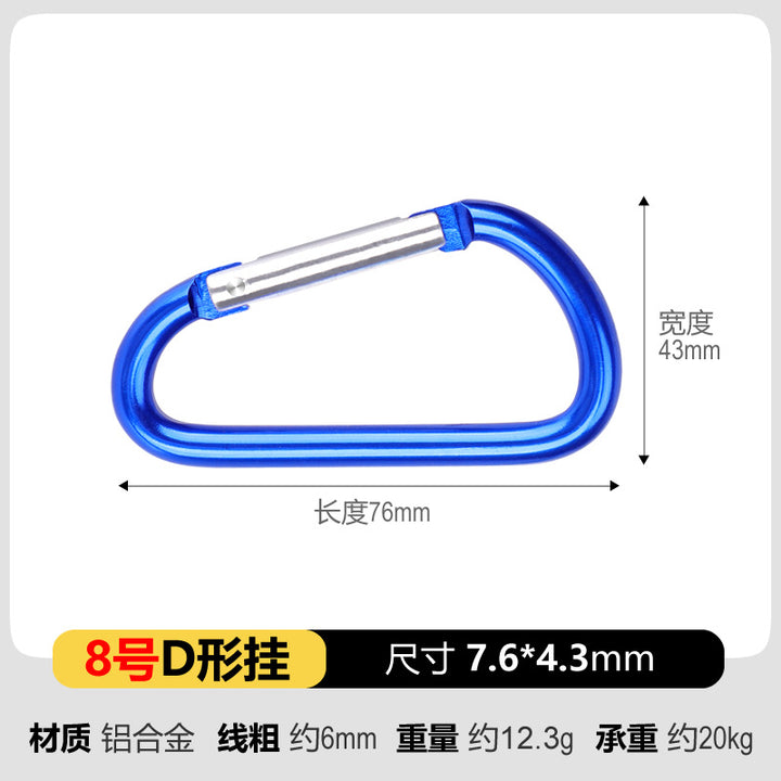 Climbing carabiner Bowlift