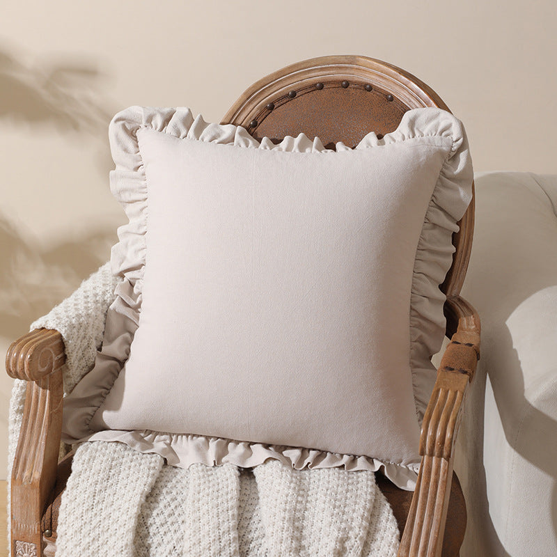 Decorative Throw Fringe Accent Cushion
