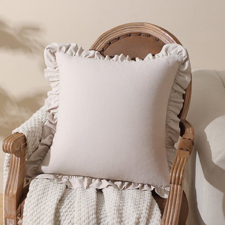 Decorative Throw Fringe Accent Cushion