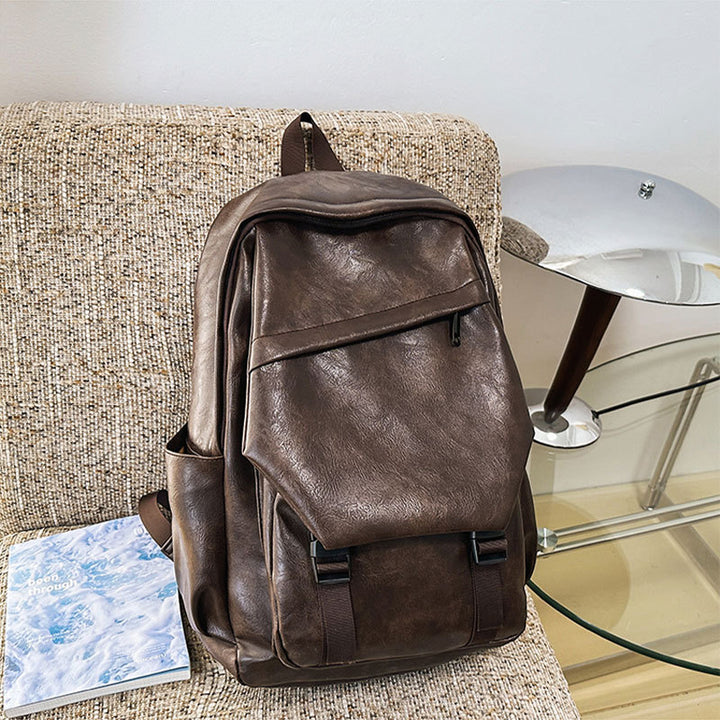 Urban Leather Backpack Bowlift