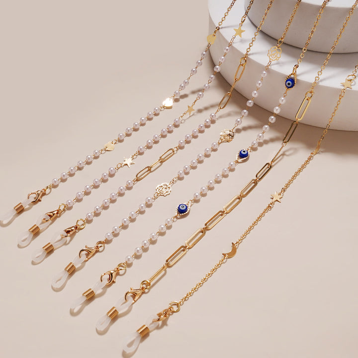 Chic Geometric Eyewear Chain Bowlift
