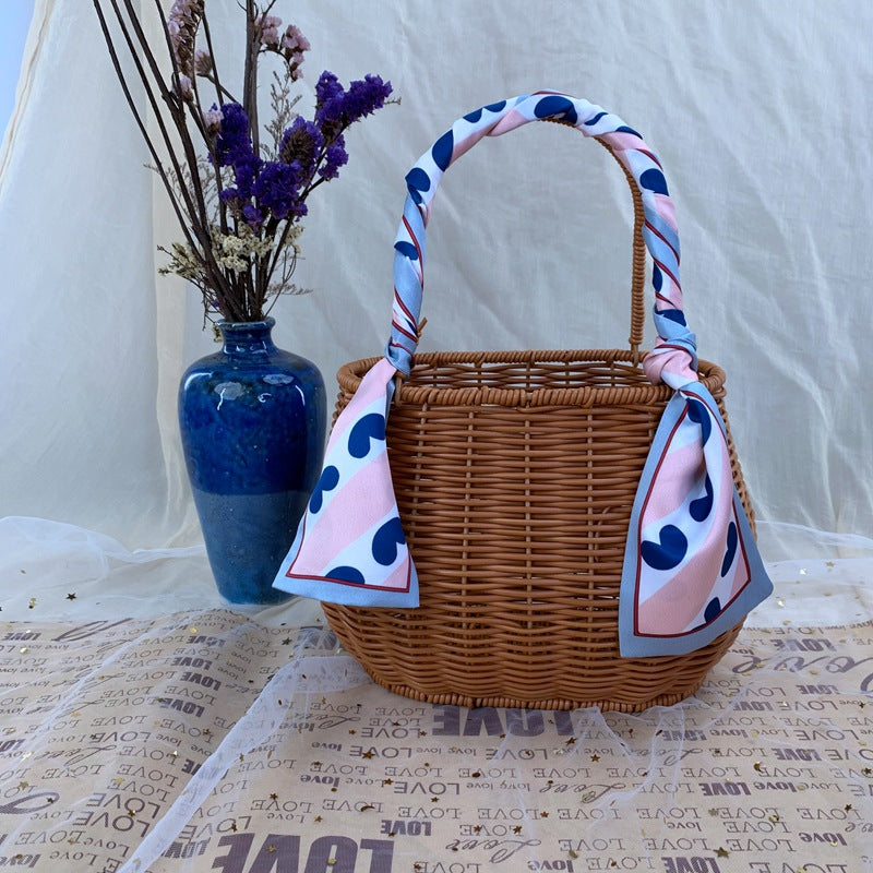 Women Diamond-shaped Handheld Basket Bowlift