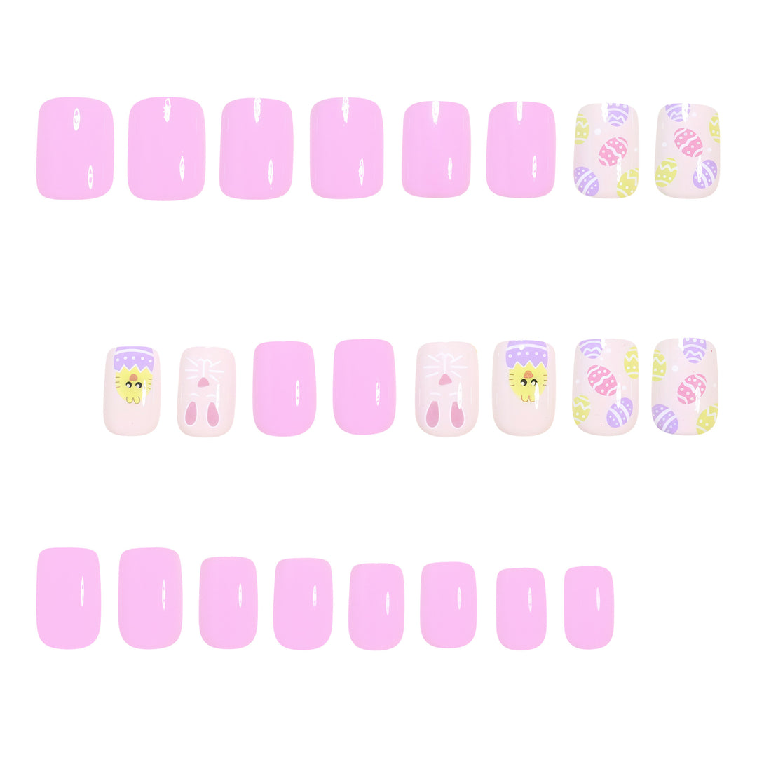 Themed Decorative Easter Nail Art Bowlift