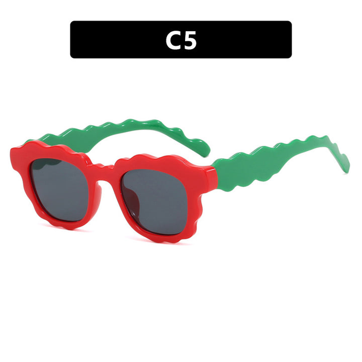 Women’s fashionable sunglasses with wavy frame Bowlift