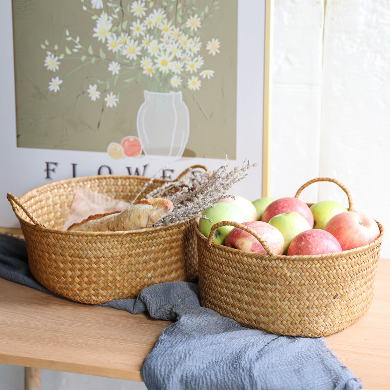 Unisex storage basket made of natural willow material Bowlift