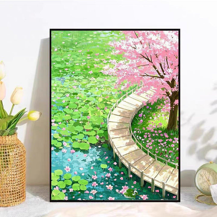 Nature-Inspired Canvas Art Print Bowlift