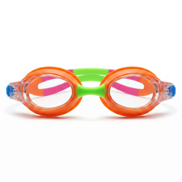 Swim goggles with adjustable nose bridge and anti-fog technology Bowlift