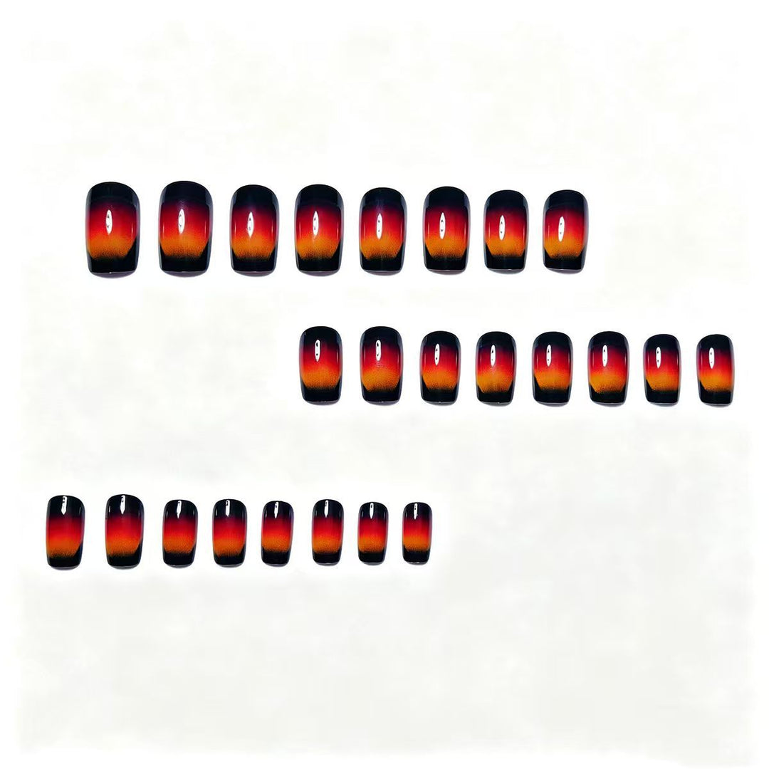 Ombre Gradient Nail Art Bowlift