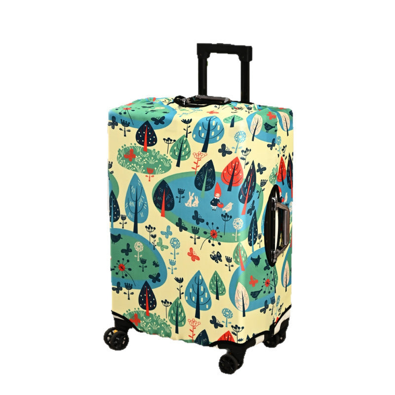 Patterned Hard Shell Luggage Bowlift