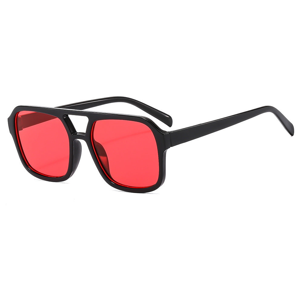 Wide Square Frame Sunglasses Bowlift