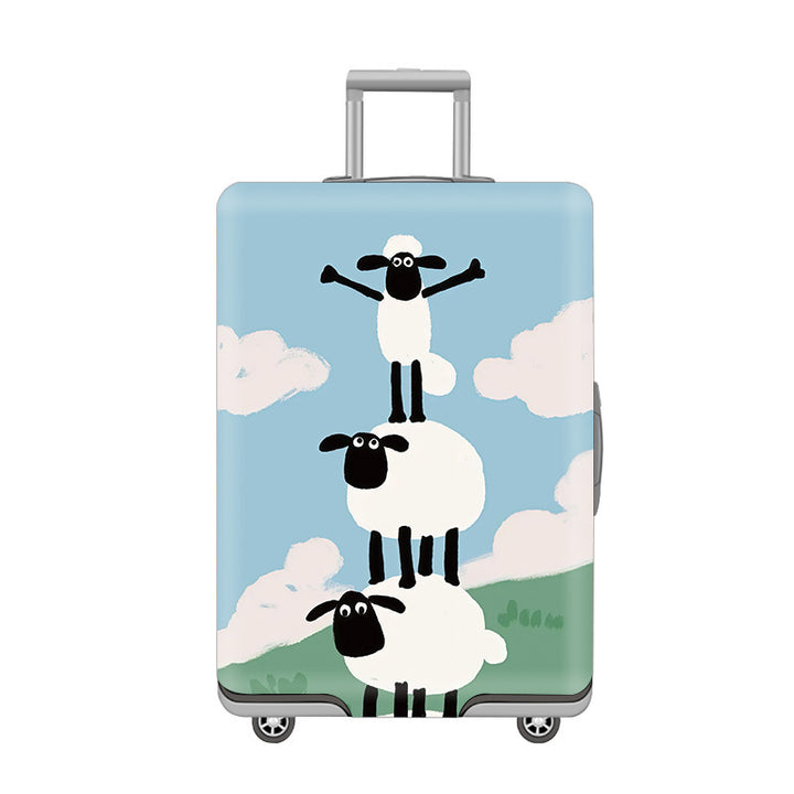 Cartoon Cat Design Hard Shell Luggage Bowlift