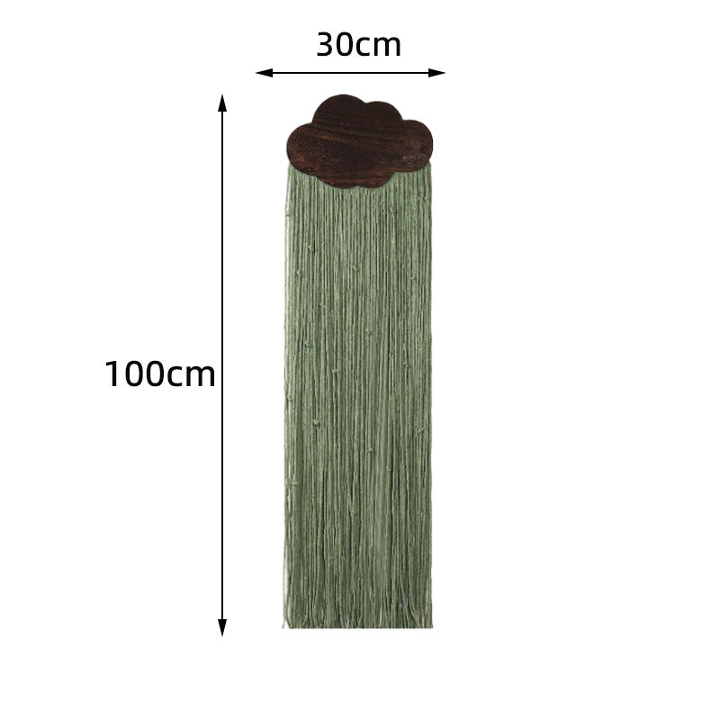 Macrame Wall Decor with Cloud Motif Bowlift