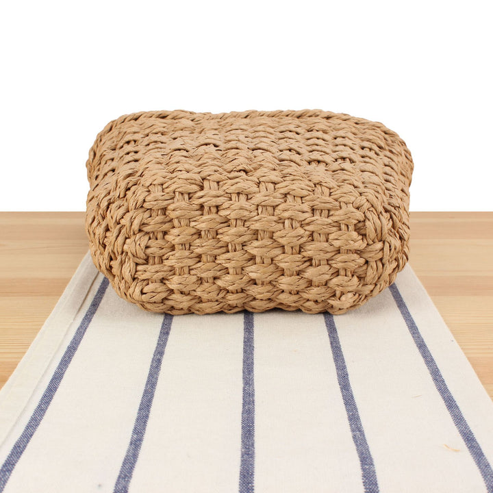 Handbag Made of Handmade Natural Weave with Sturdy Carry Handle Bowlift