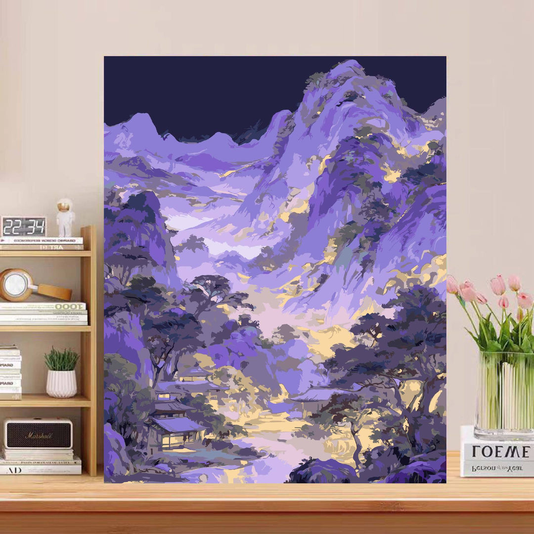 Majestic Landscape Canvas Art Print Bowlift