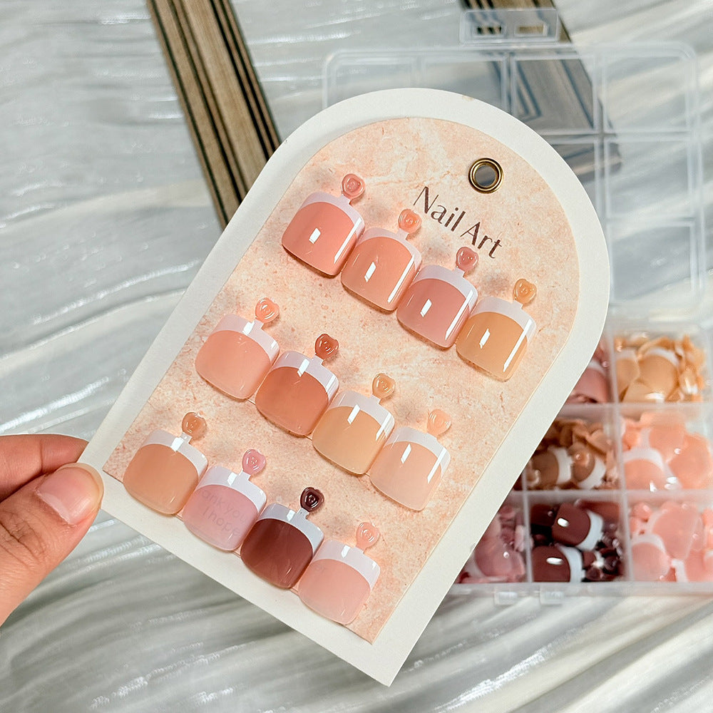 Assorted Soft Gel Nail Tips Collection Bowlift
