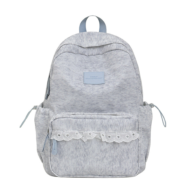 Chic Multi-Pocket School Backpack Bowlift