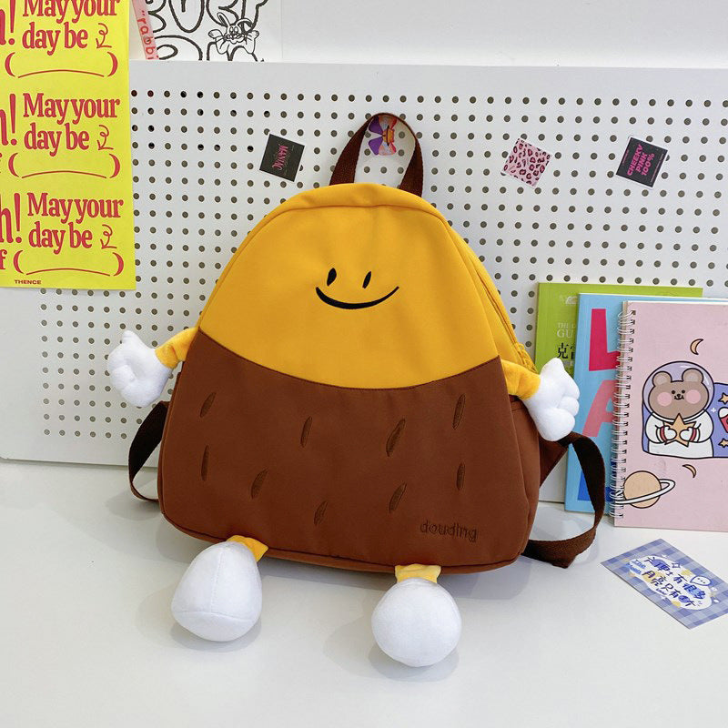 Plush Backpack in Sweet Dessert Design Bowlift