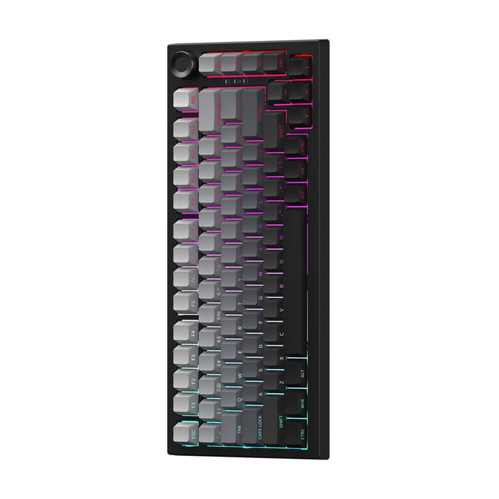 Gaming keyboard with individually customizable RGB backlighting Bowlift
