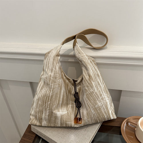 Versatile Velvet Shoulder Bag Bowlift