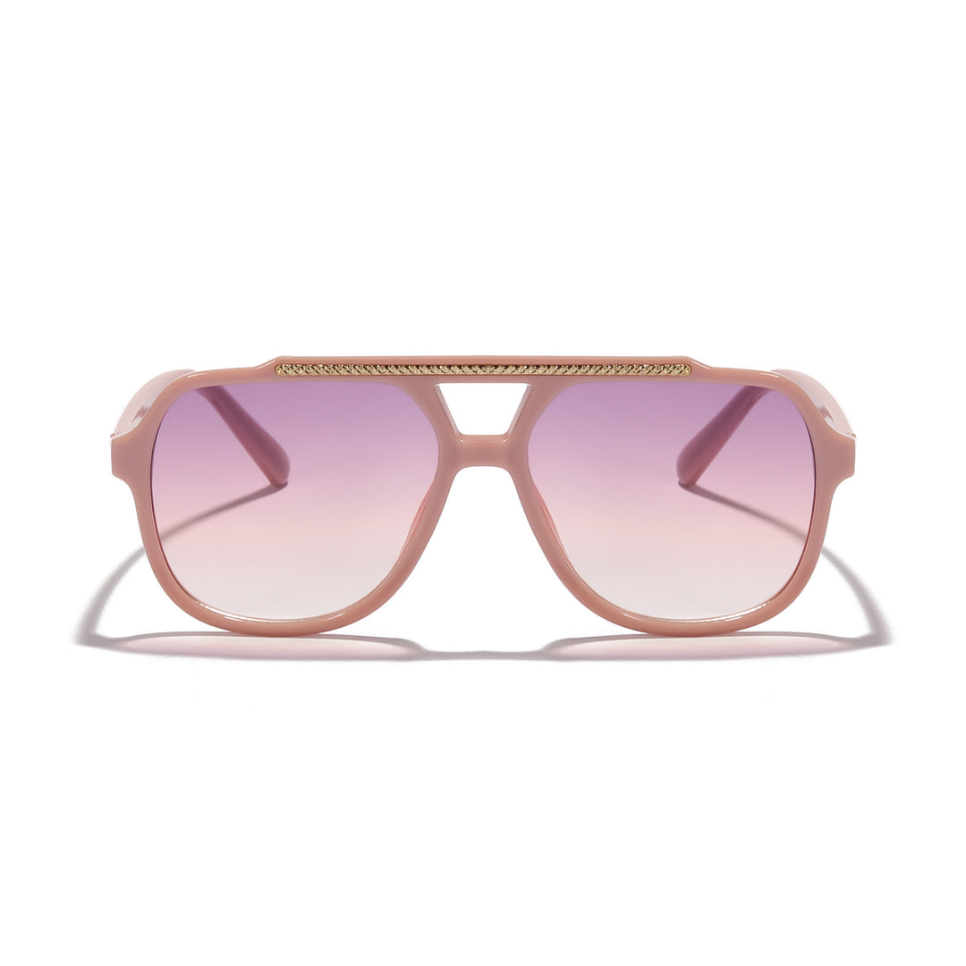 Women's designer sunglasses with extravagant pattern and protective UV protection Bowlift
