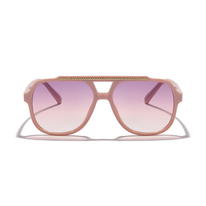 Women's designer sunglasses with extravagant pattern and protective UV protection Bowlift