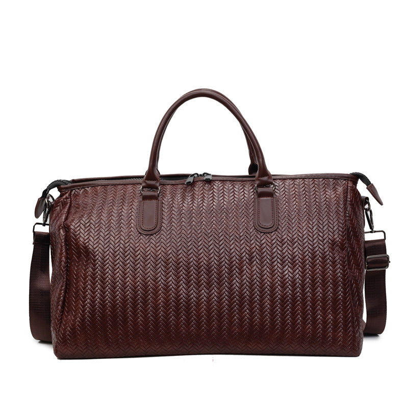 Noble and Durable Travel Bag in Modern Wave Pattern Bowlift