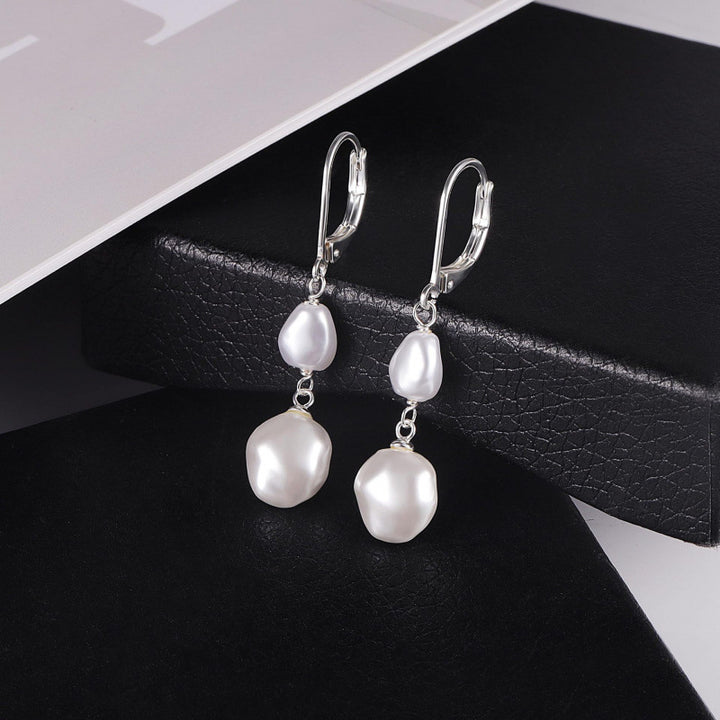 Pearl Drop Earrings Bowlift
