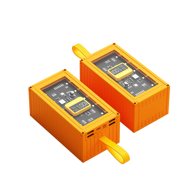 Portable power bank with digital charging display and quick charging function Bowlift