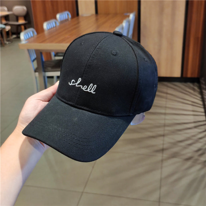 Women's Casual Cotton Embroidered Cap Bowlift
