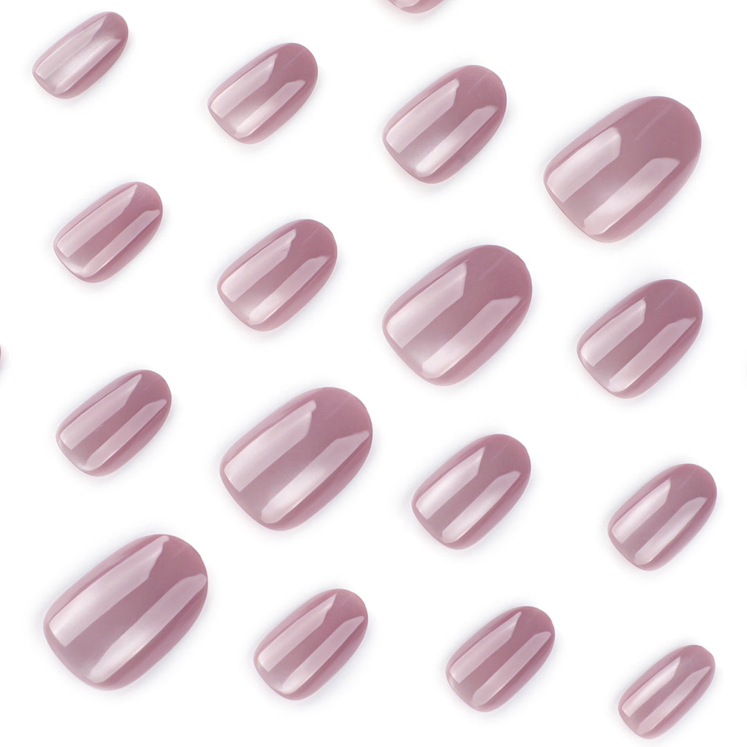 Elegant Nail Art with Shimmering Ombre Effect Bowlift