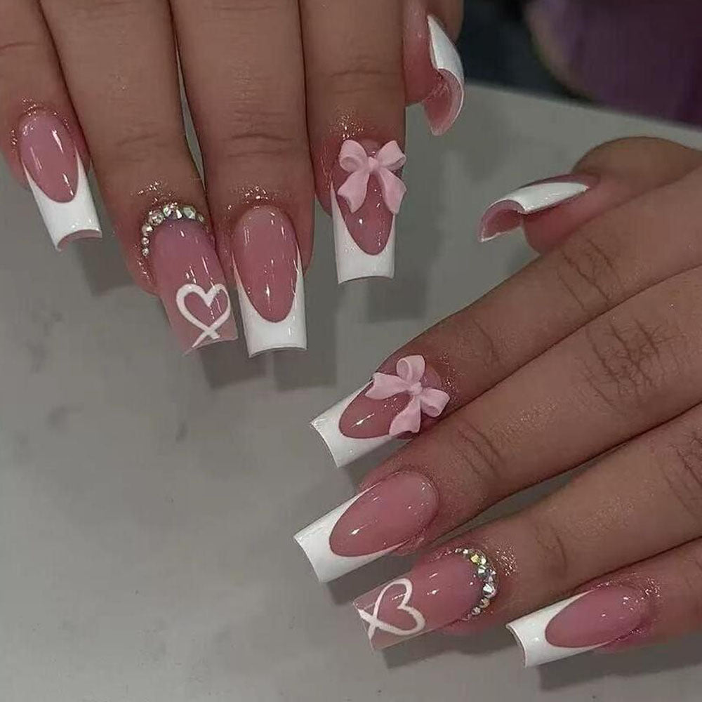Artistic Statement Press-On Nails Bowlift