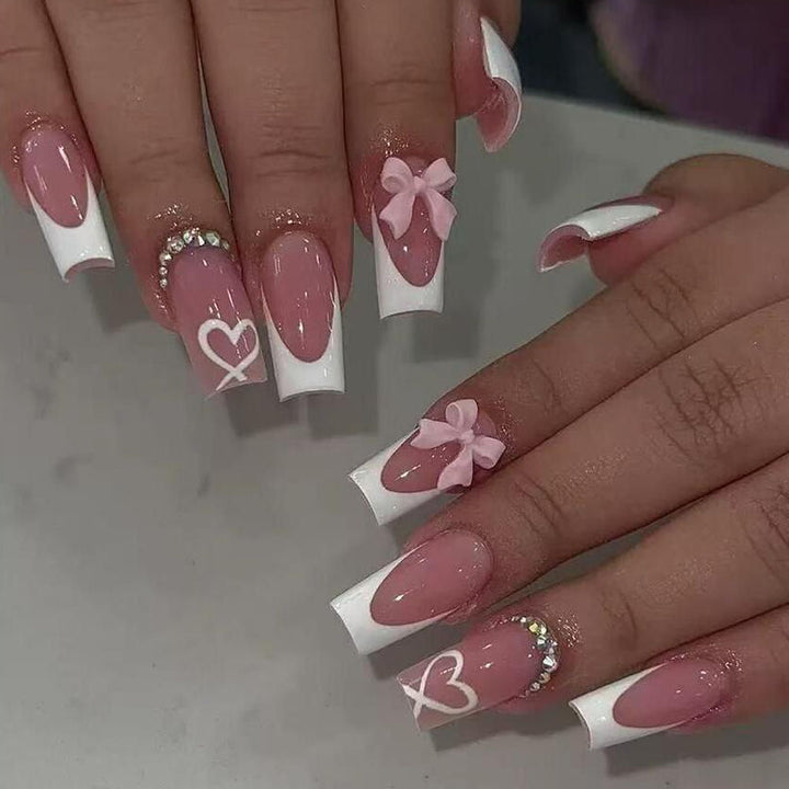 Artistic Statement Press-On Nails Bowlift