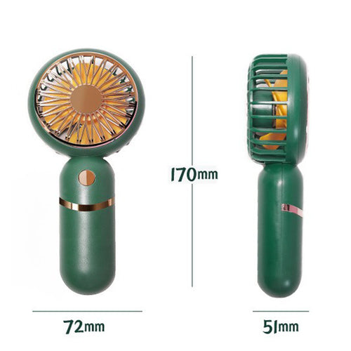 Ladies Portable Table Fan with Swiveling Head Bowlift