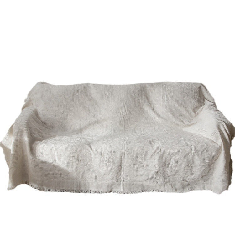 Cozy Lightweight Knitted Throw Blanket