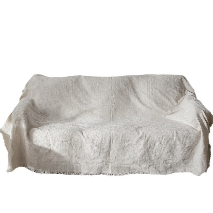 Cozy Lightweight Knitted Throw Blanket