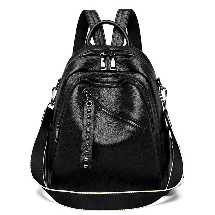 Stylish and Versatile Leather Backpack Bowlift