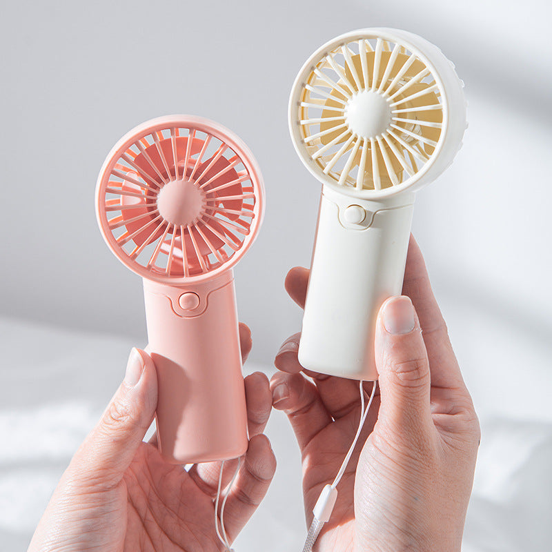 Unisex Portable Mini Fan with Powerful Battery and USB Charging Function Bowlift