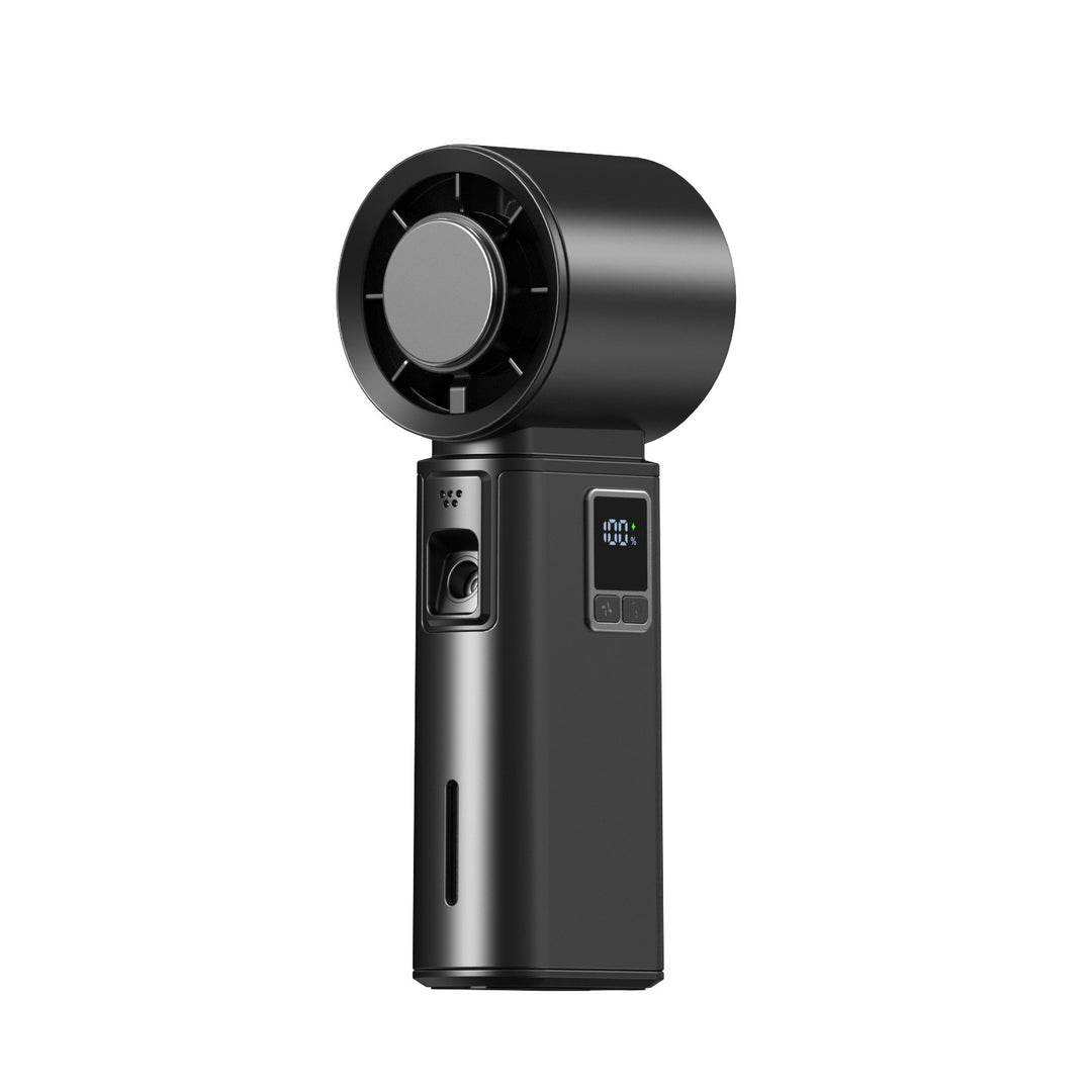 Women's Portable High-Performance Fan with Digital Control Bowlift