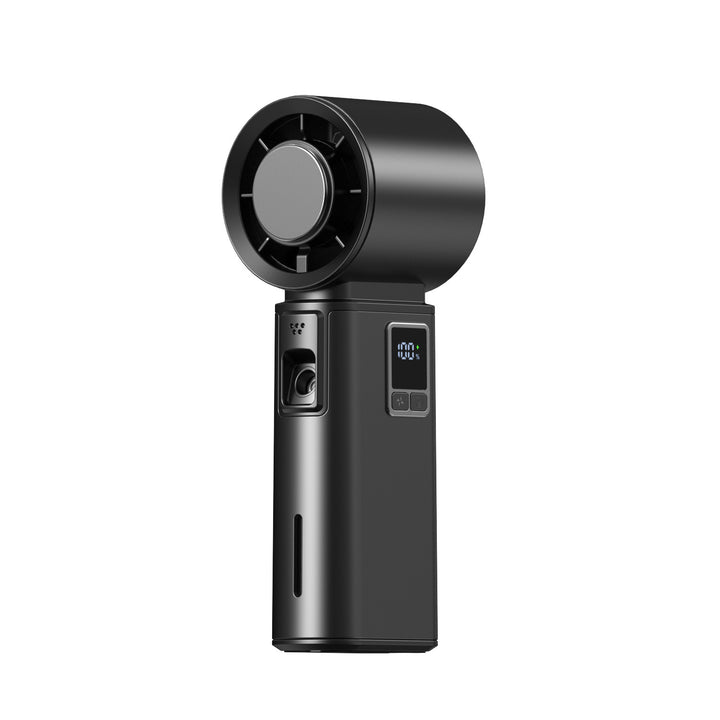 Women's Portable High-Performance Fan with Digital Control Bowlift