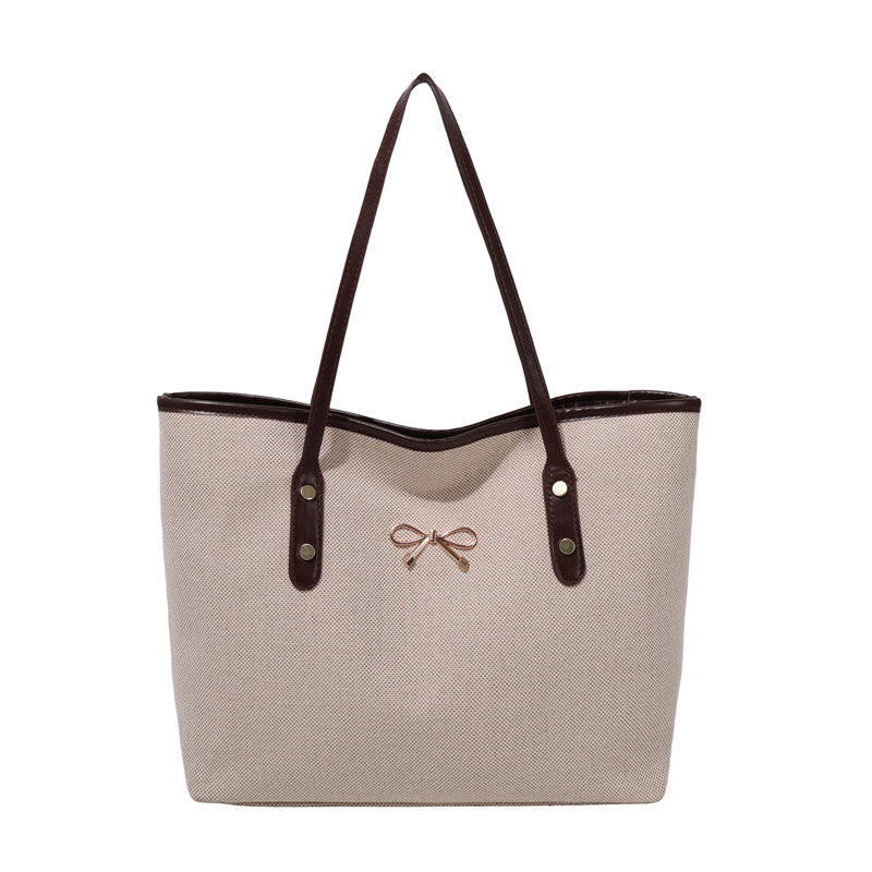 WoDurable Canvas Utility Tote Bag Bowlift
