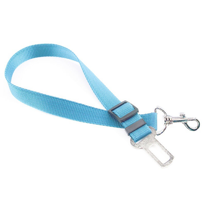 Adjustable Vehicle Dog Seatbelt Tether with Swivel Clip Bowlift