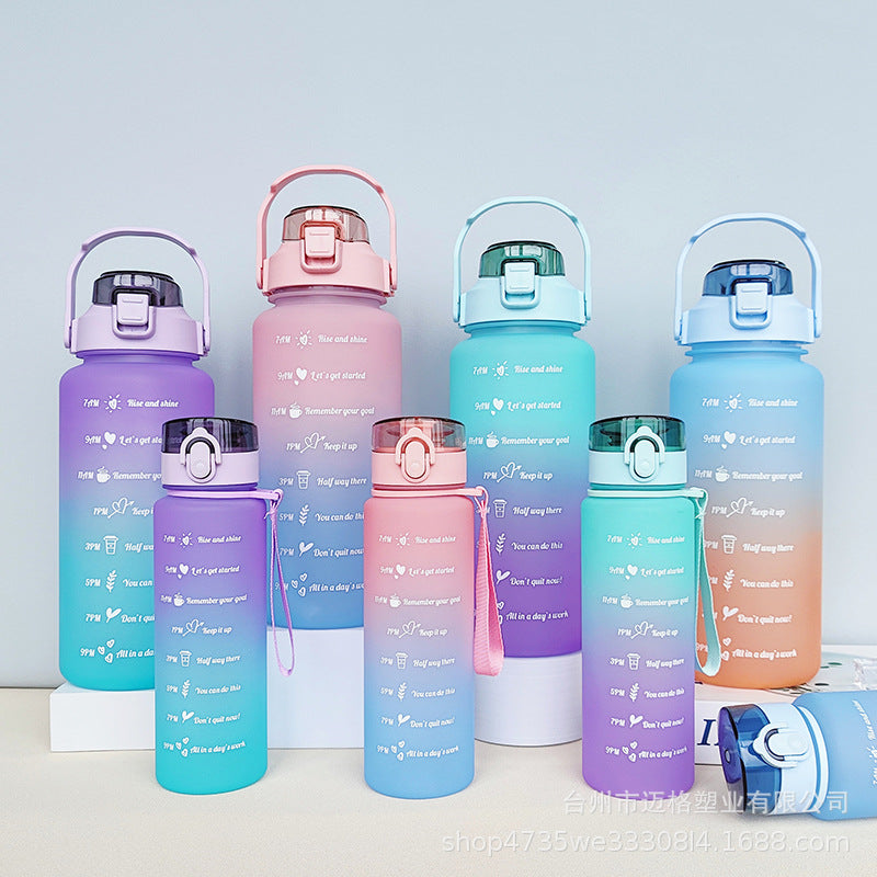 Women's Motivation Water Bottle Bowlift