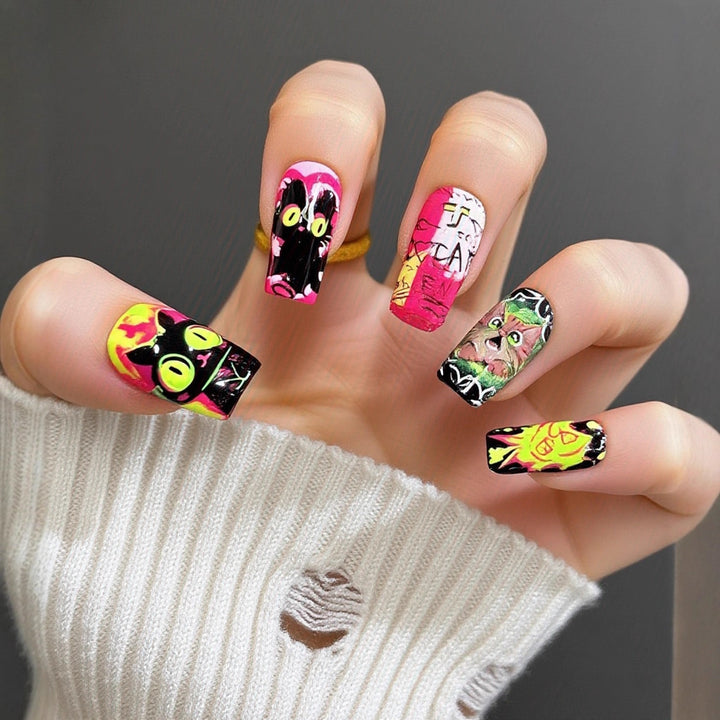 Artful Nail Extensions with Elegant Tips Bowlift
