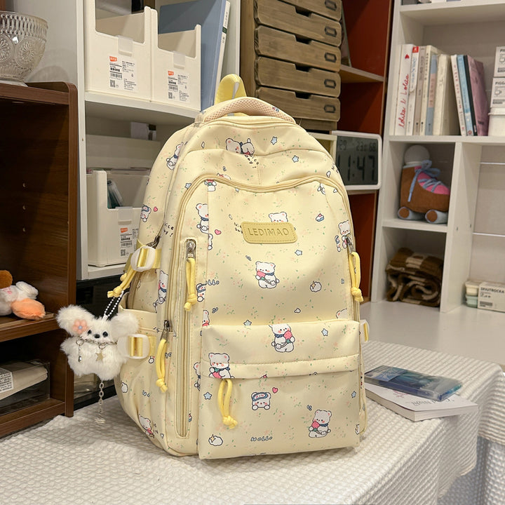 Cute Character-Themed School Backpack