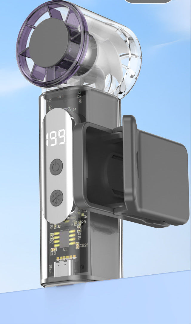 Ladies Portable High-Performance Mini Fan Bowlift
