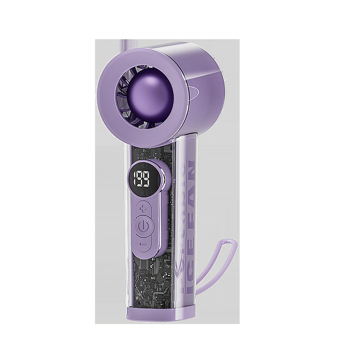 Women's portable air-conditioned fan Bowlift
