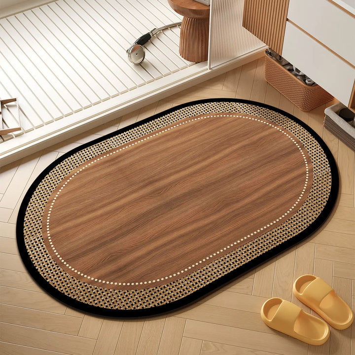Anti-Slip Bathroom Mat with Inspirational Text