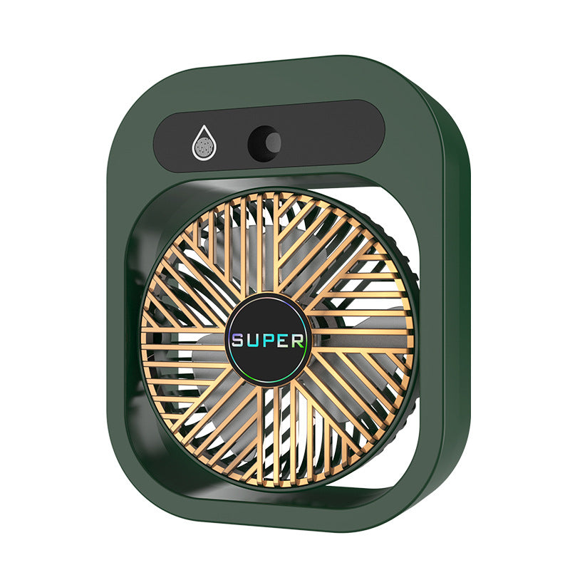 Portable Mini Cooling Fan with Humidifier Function Bowlift