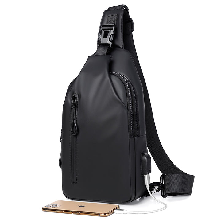 Sling bag with water-repellent material and practical compartment design Bowlift